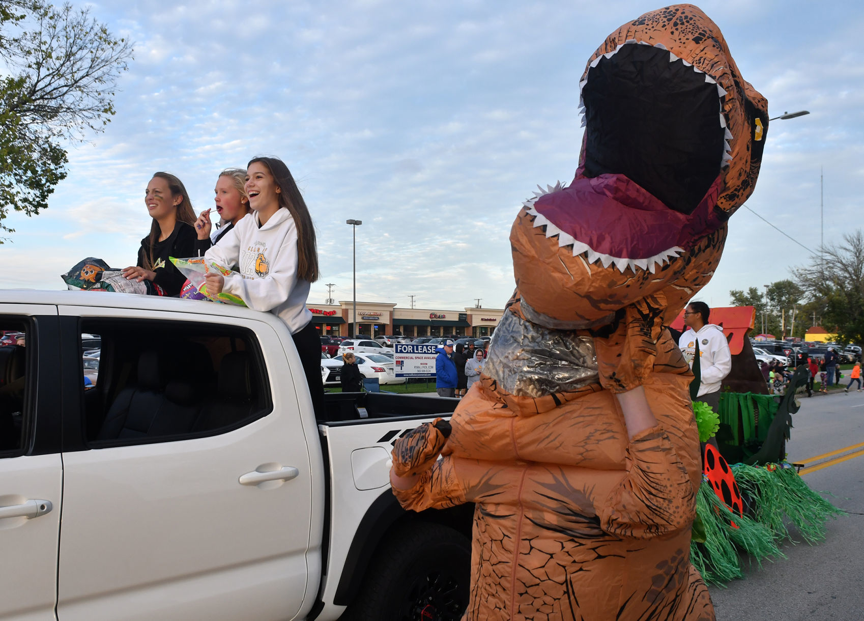 Bettendorf High School homecoming parade.